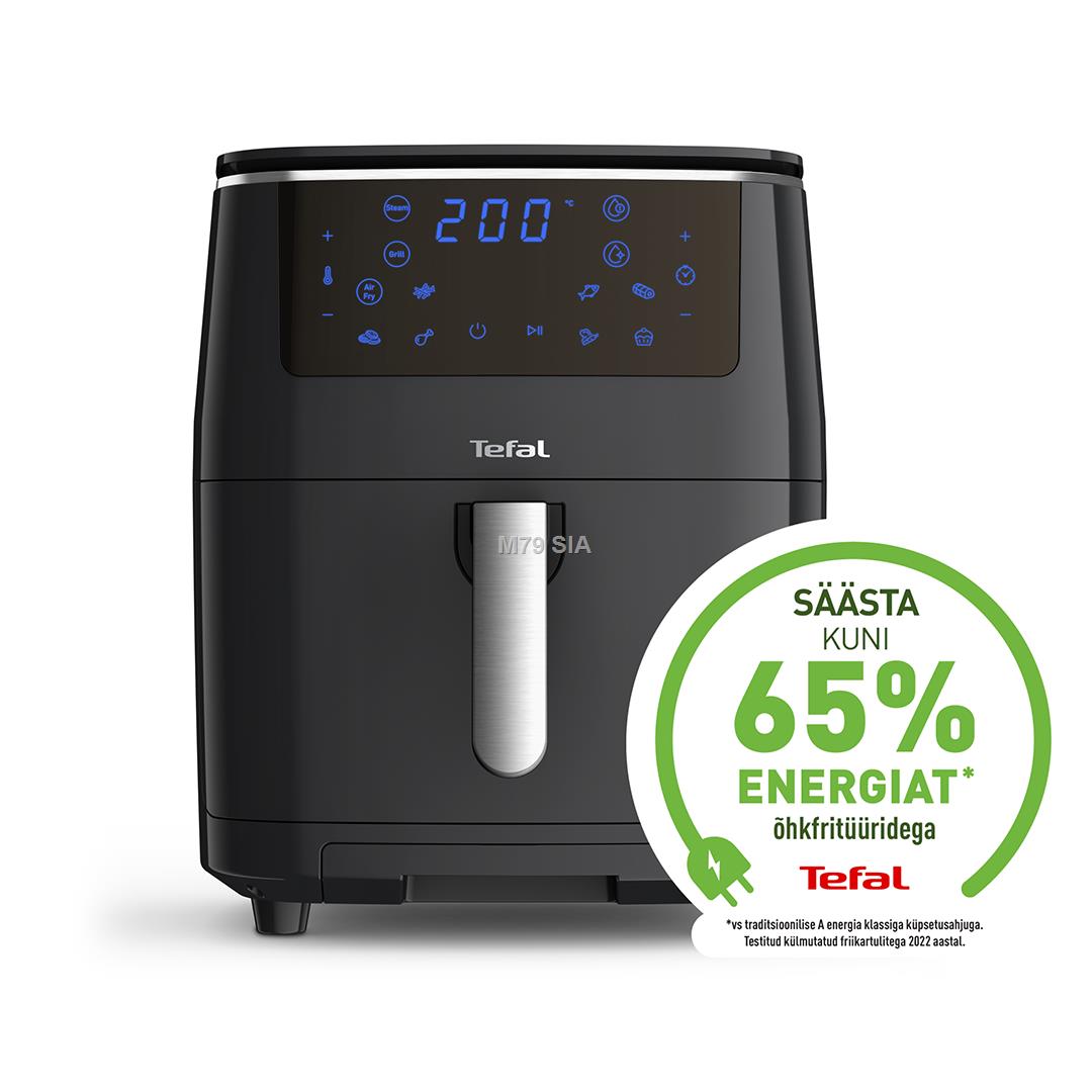 Tefal 3-in-1 Easy Fry Grill & Steam, hot air fryer (black) ritēšanas iekārta