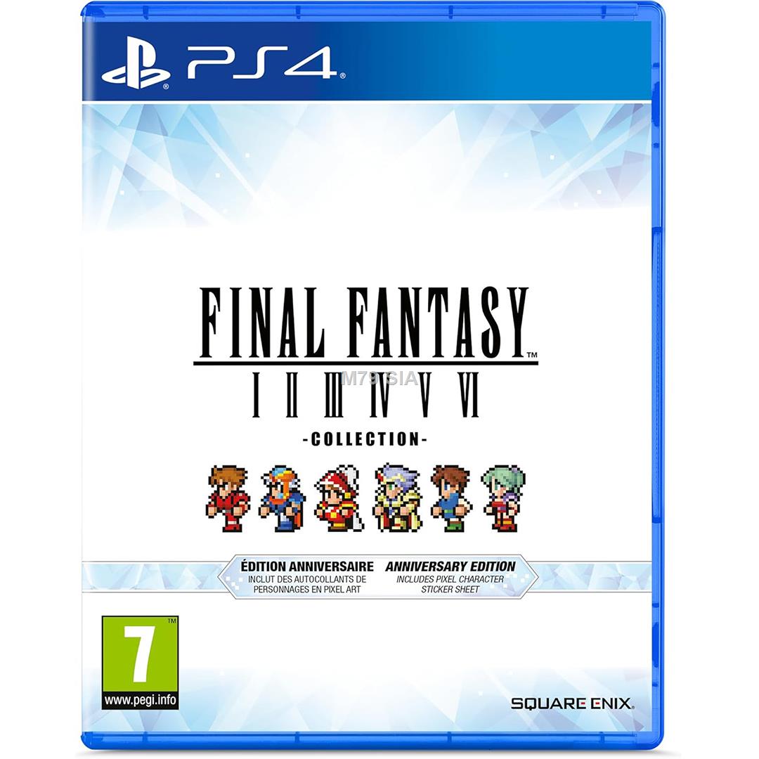 Final Fantasy I-VI Collection Anniversary Edition, PlayStation 4 - Spele spēle