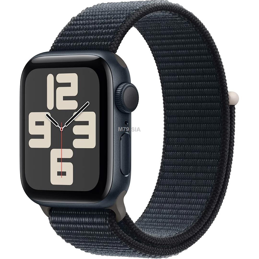 Apple Watch SE GPS 40mm Midnight Aluminium Case with Midnight Sport Loop Apple Viedais pulkstenis, smartwatch