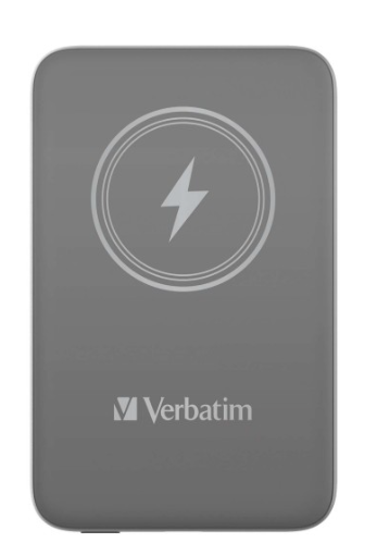 Verbatim 32249 Powerbank Magnētiska Ārējās Uzlādēs Baterija 10000mAh 32249 (023942322498) Powerbank, mobilā uzlādes iekārta