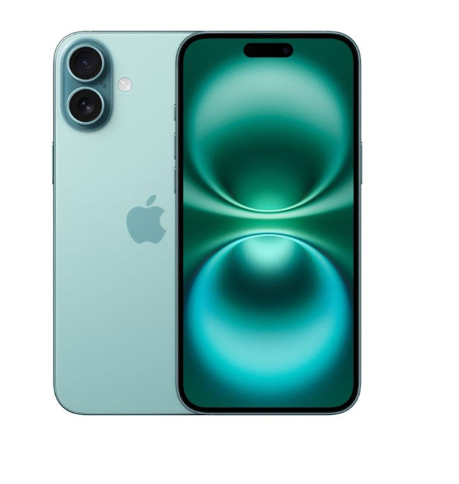 Apple iPhone 16 Plus 128GB Viedtālrunis Teal MXVY3QL/A (0195949722950) Mobilais Telefons