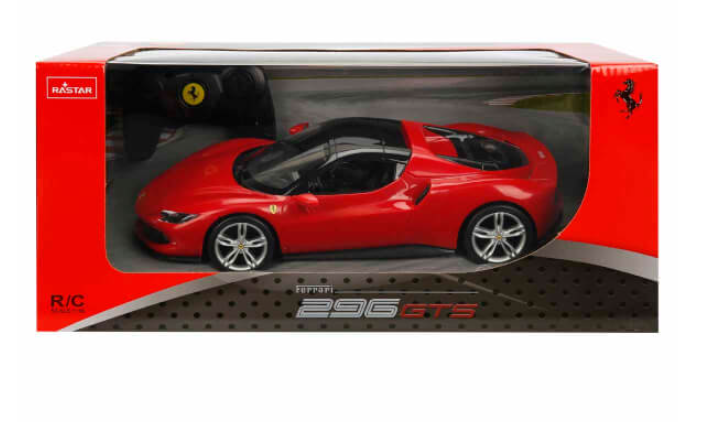 Rastar Ferrari 296 GTS Radiovadāma Rotaļu Automašīna 1:16 6930751323063 (6930751323063) Radiovadāmā rotaļlieta