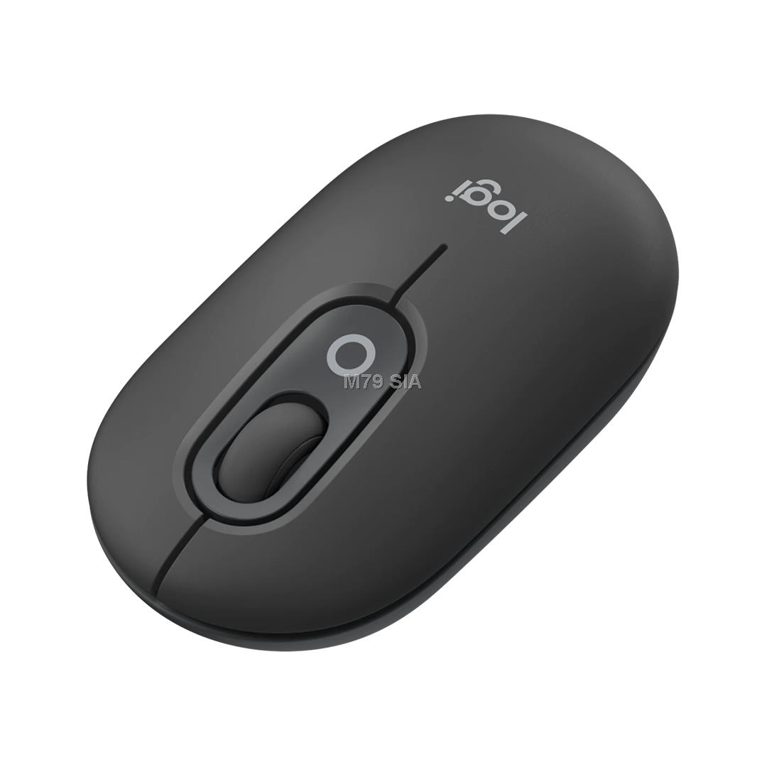 Logitech POP ICON Mouse Grafitowa Datora pele