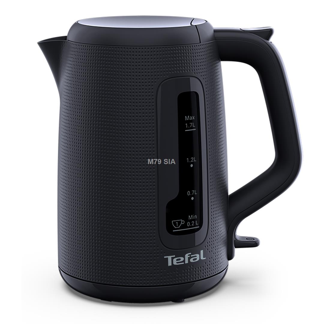 Tefal KO2M0810 Morning Kettle 1.7 L, black Elektriskā Tējkanna