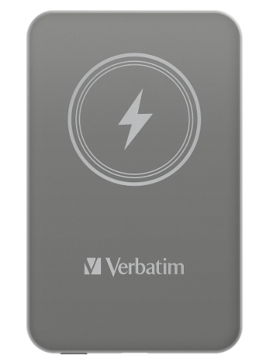 Verbatim 32244 Powerbank Magnētiska Ārējās Uzlādēs Baterija 5000mAh 32244 (023942322443) Powerbank, mobilā uzlādes iekārta