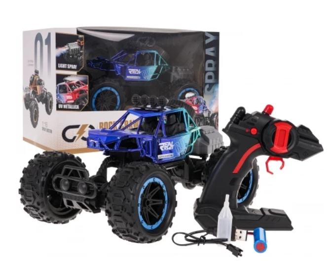 RoGer Real Rock Crawler RC Rotaļu Automašina 1:16 RO-.2078-1 (4752168143285) Radiovadāmā rotaļlieta