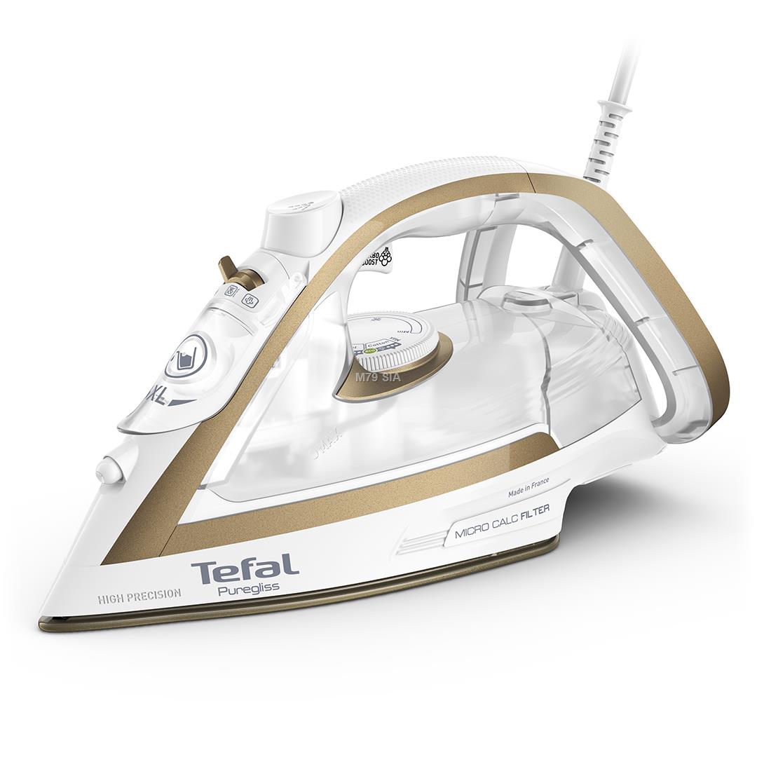 Tefal FV8042E0 Ultimate Pure | Steam Iron | 2900 W | Water tank capacity 270 ml Gludeklis