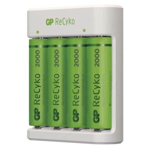 GP B51414 USB Bateriju Lādētājs 4 x AAA 2000mAh B51414 (4891199192937)