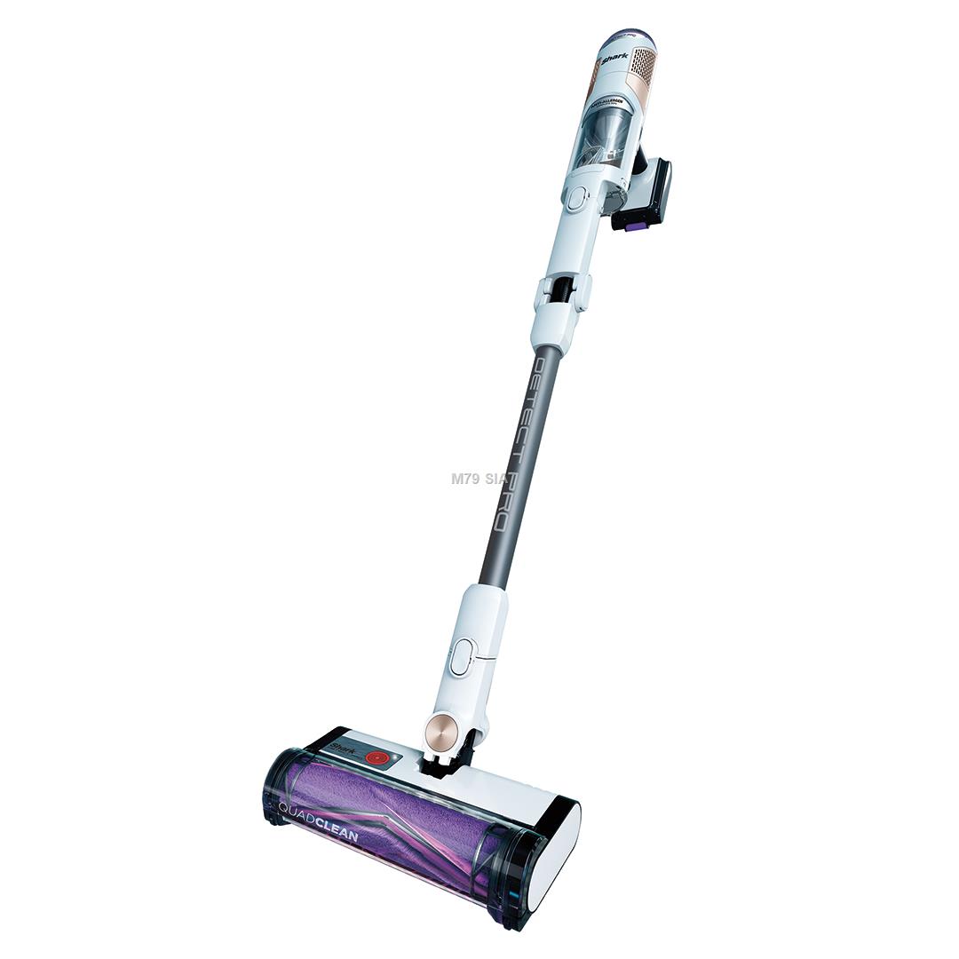 Shark IW1611EU stick vacuum/electric broom Battery Dry Bagless 0.42 L 75 W White 2.5 Ah Putekļu sūcējs