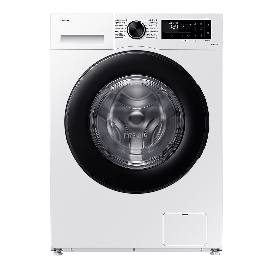 Samsung Ecobubble, 9 kg, dzilums 55 cm, 1400 apgr/min., balta - Velas mazgajama masina ar prieksejo ieladi foto, video aksesuāri