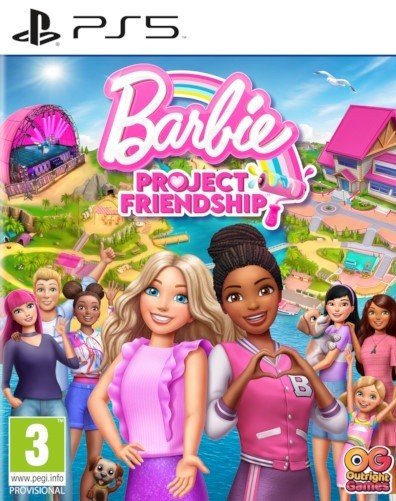 Game PlayStation 5 Barbie Project Friendship spēļu konsoles gampad