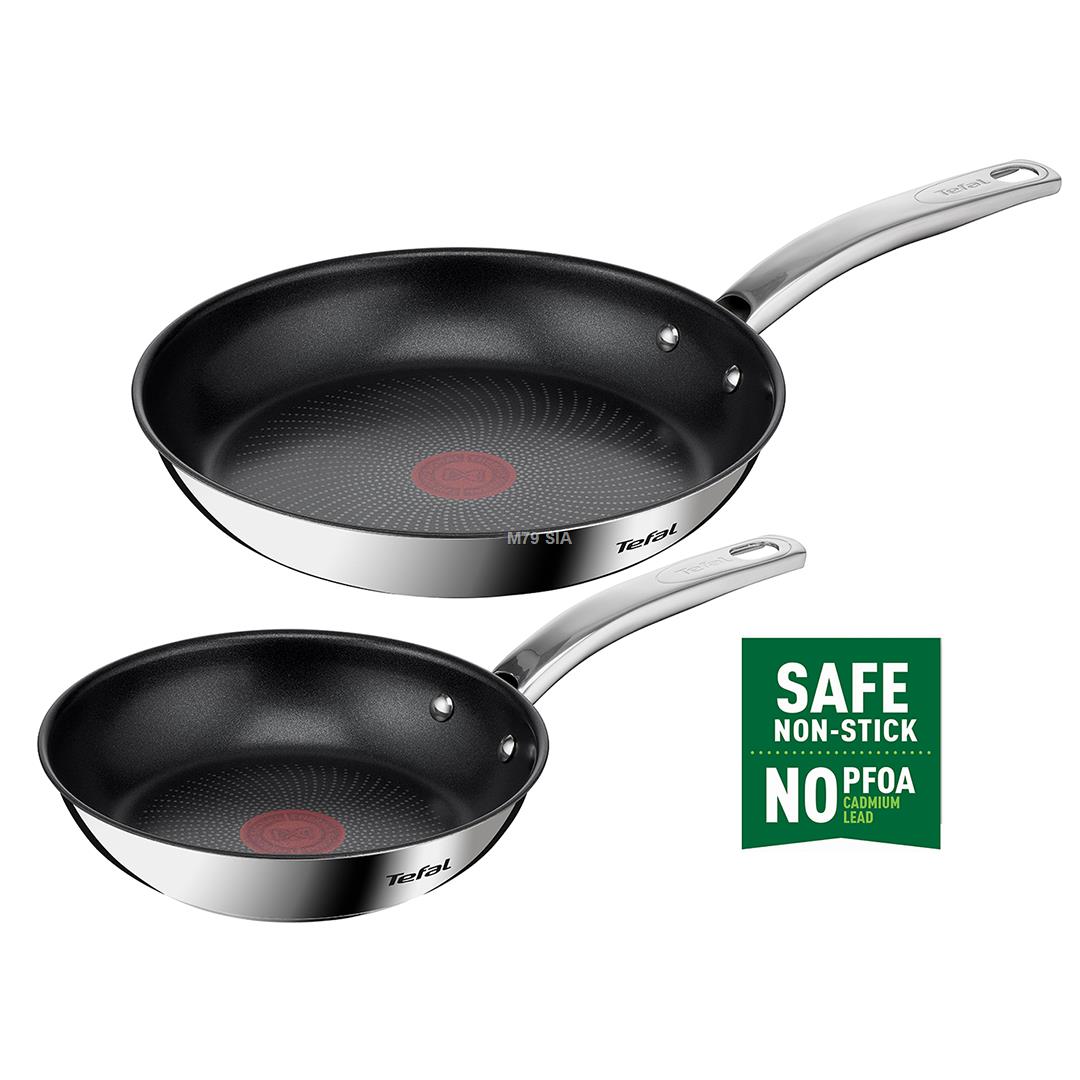 Tefal Intuition B817S255 pan set 2 pc(s) Pannas un katli