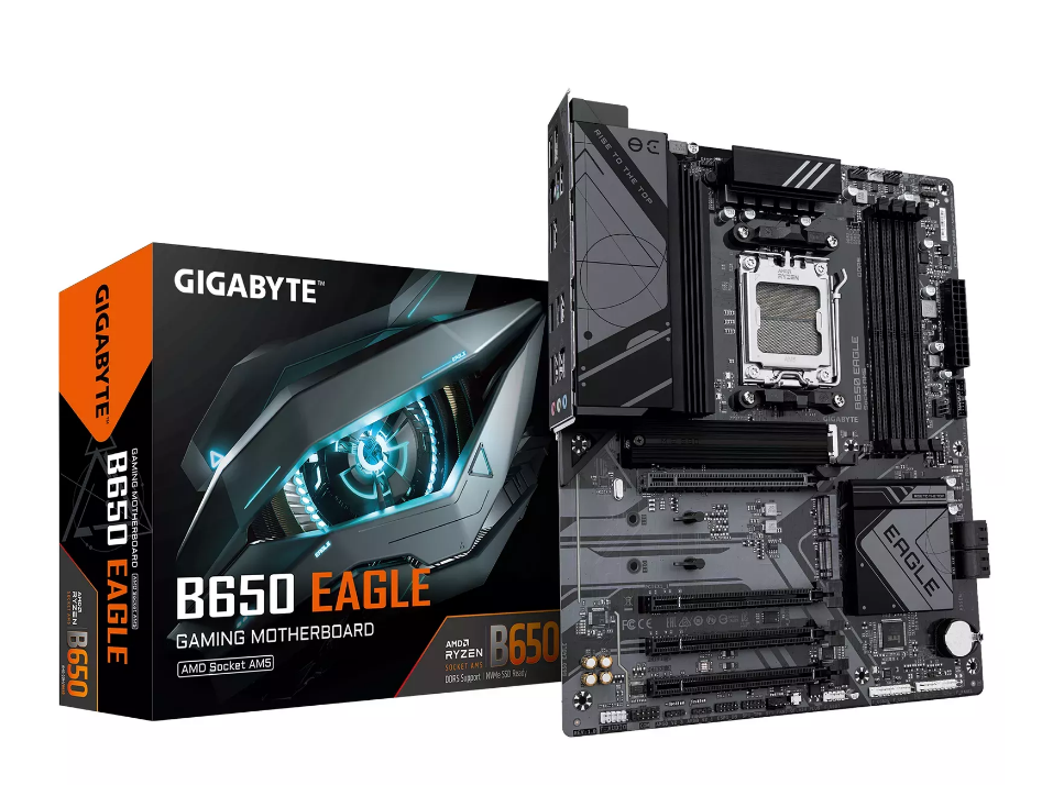 Gigabyte B650 EAGLE AMD B650 AM5 Mātes plate B650-EAGLE (4719331863081) pamatplate, mātesplate