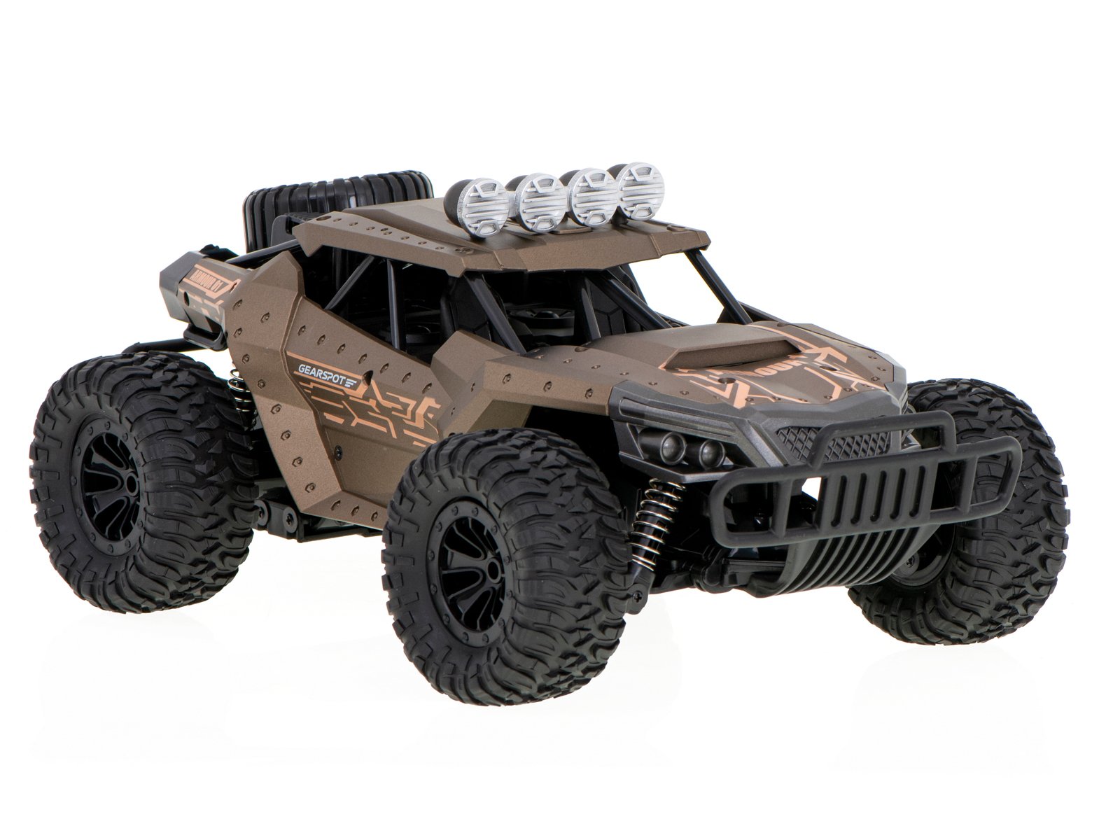 RoGer RC Off-Road Rotaļu Mašīna 20 km/h 1:16 RO-6414-BR (4752168143018) Radiovadāmā rotaļlieta