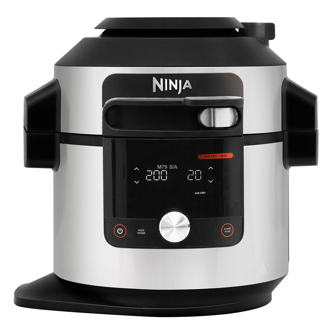 Ninja OL750EU multi cooker 7.5 L 1760 W Black, Stainless steel ritēšanas iekārta