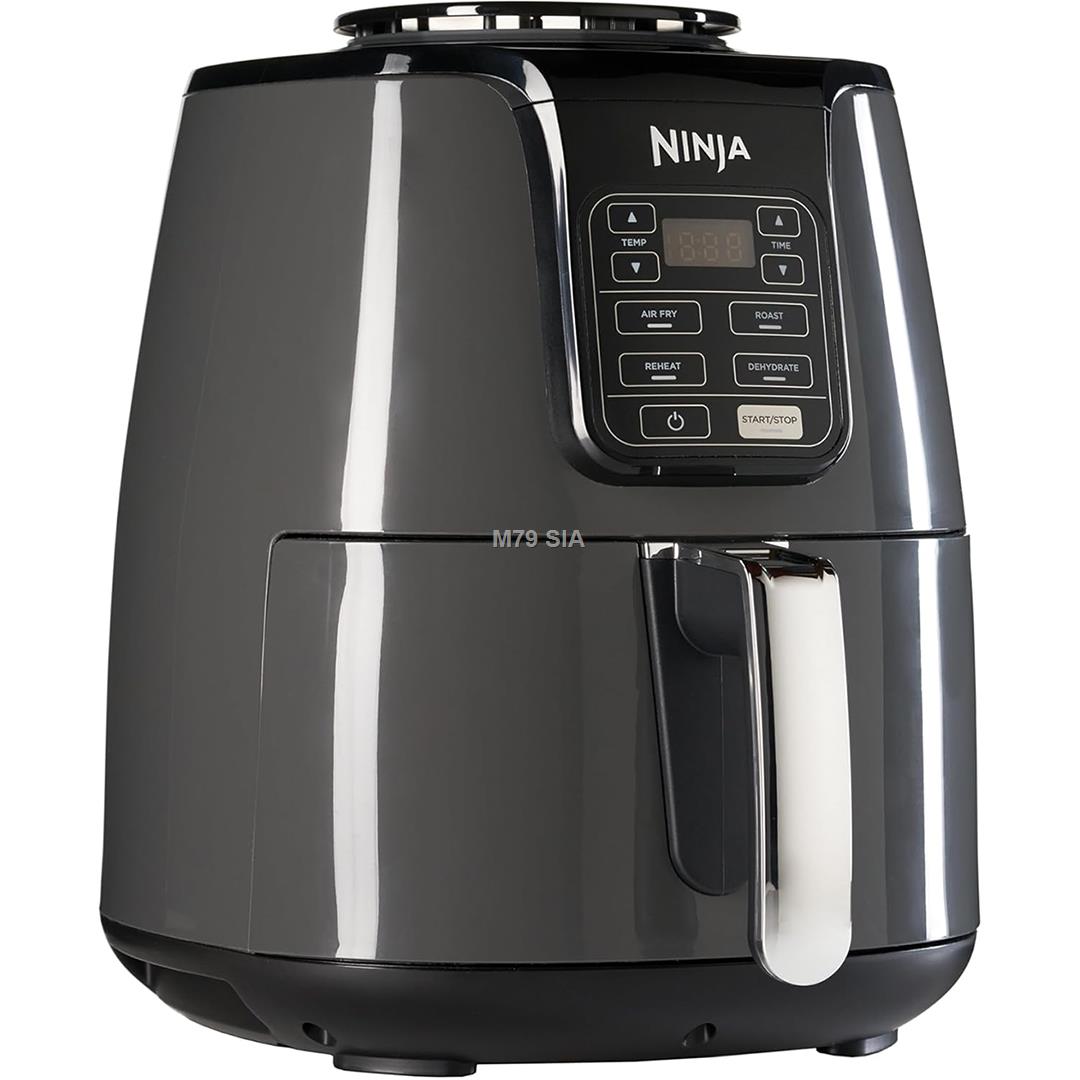 Ninja AF100 Single 3.8 L Stand-alone 1550 W Hot air fryer Black ritēšanas iekārta