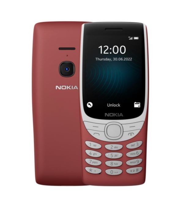 Telefon 8210 4G Red Mobilais Telefons