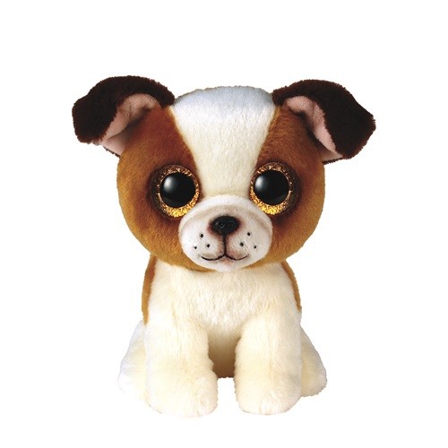 Plush toy TY Hugo Dog brown and white 15 cm 36396 (008421363964)