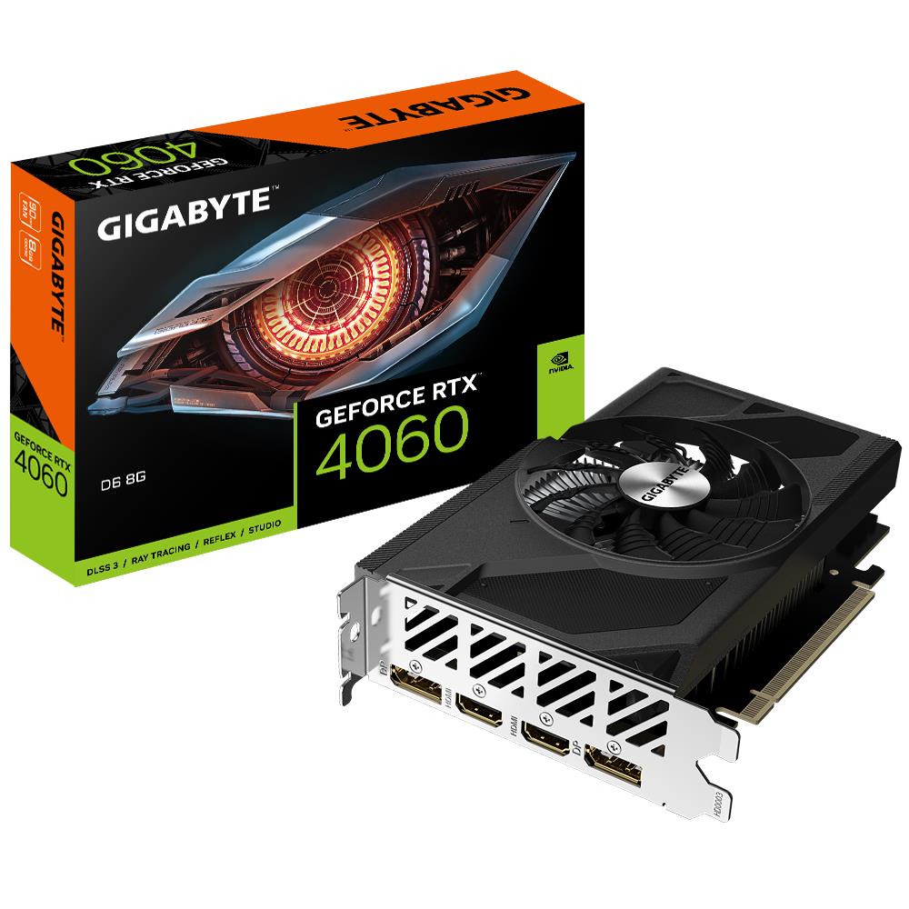 GIGABYTE GeForce RTX 4060 D6 8G video karte