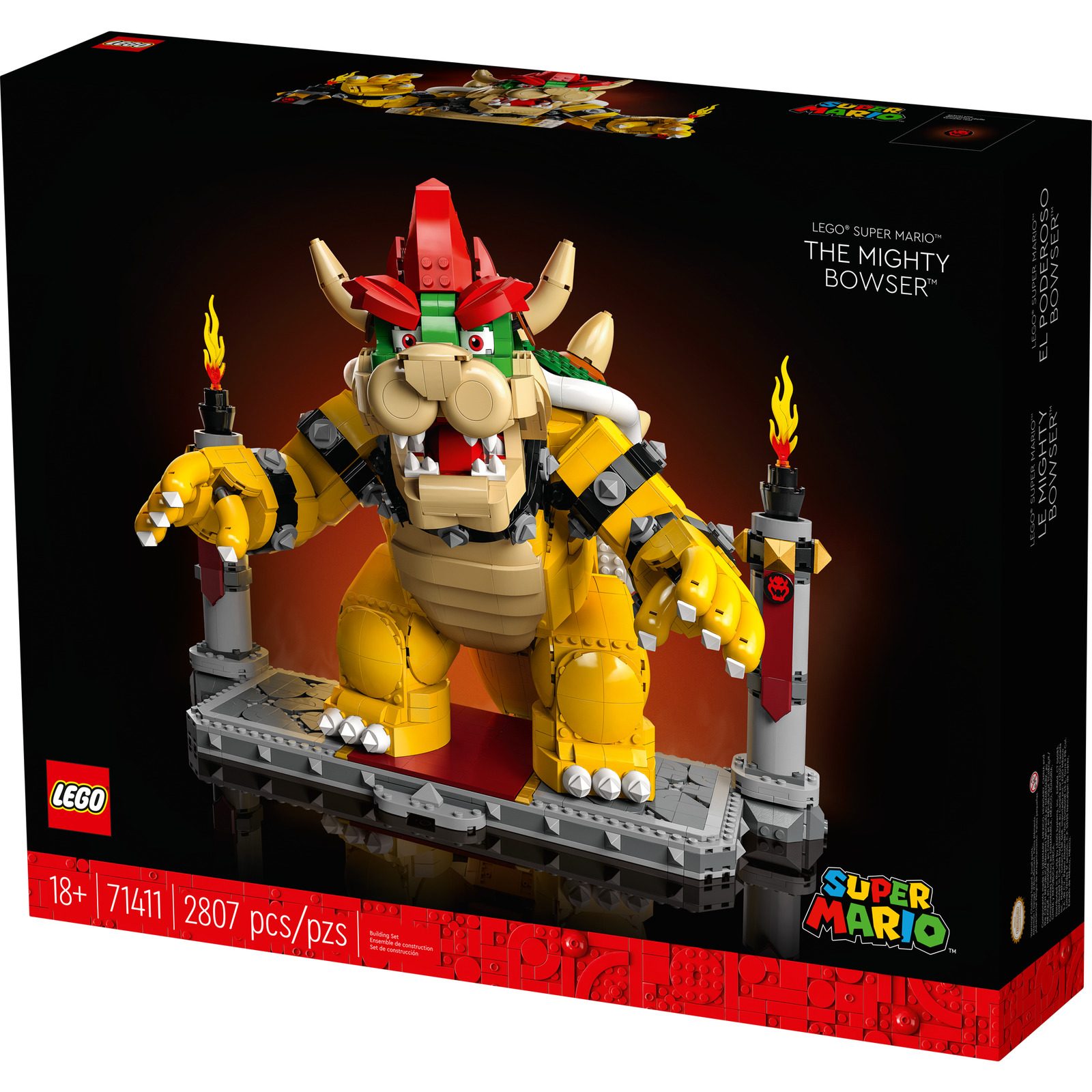 LEGO Registered  Super Mario Der machtige Bowser 71411 71411 (5702017155319) LEGO konstruktors