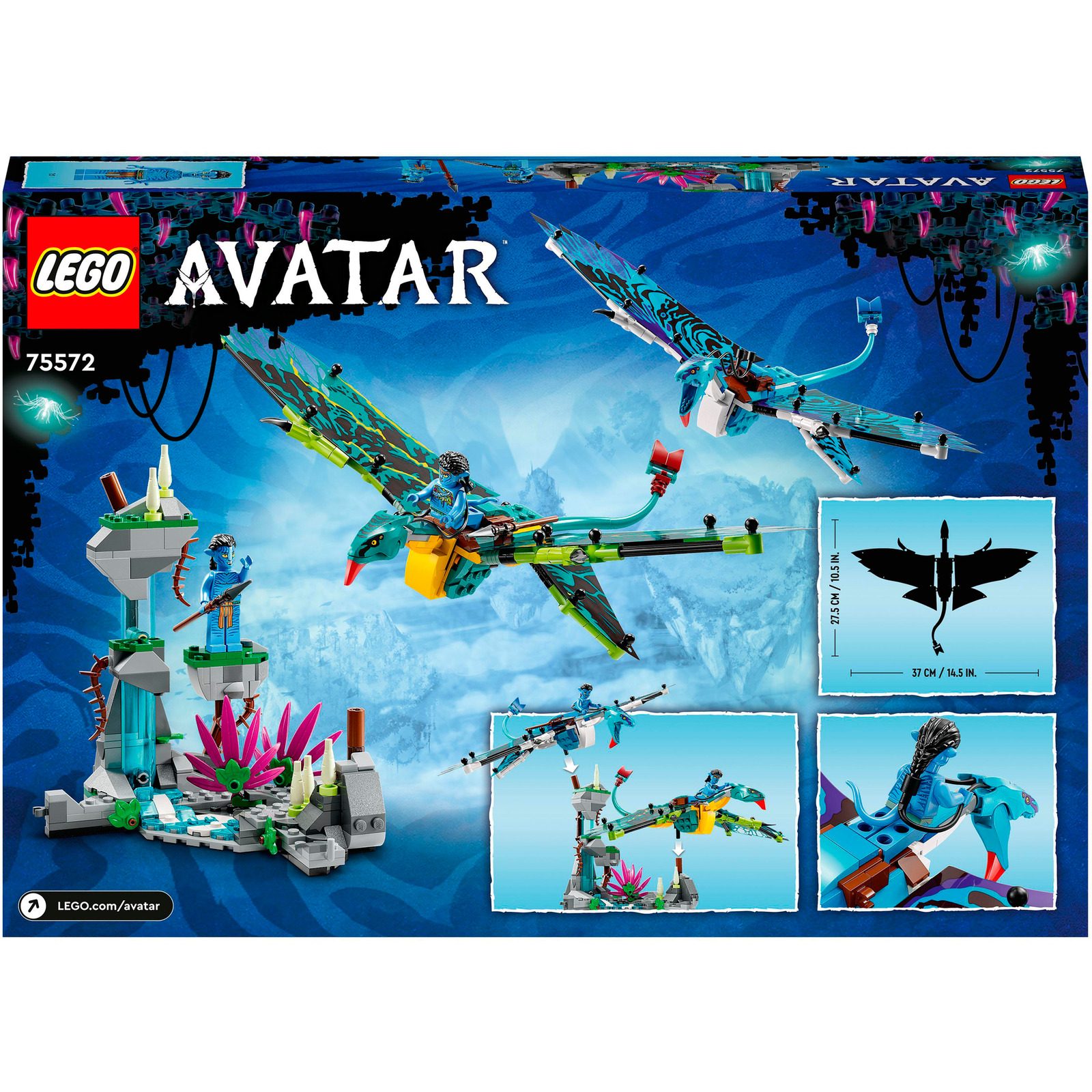 LEGO Avatar 75572    Jake & Neytiri's First Banshee Flight LEGO konstruktors