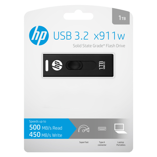 Pendrive 1TB HP USB 3.2 USB HPFD911W-1TB USB Flash atmiņa