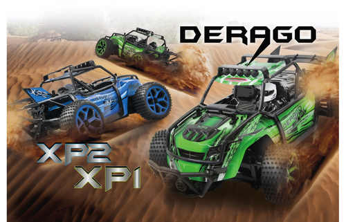 Jamara Derago XP1 4WD 2,4G grun Radiovadāmā rotaļlieta