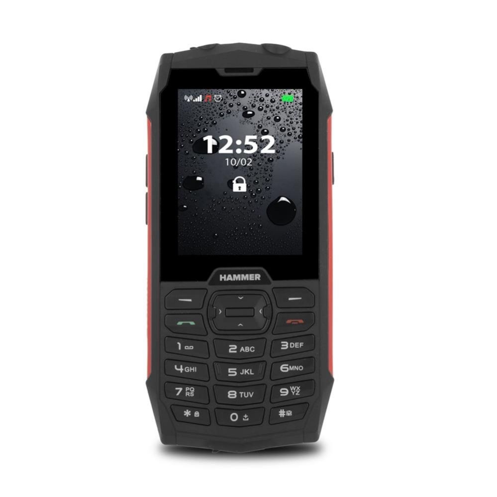 MyPhone                  Hammer 4 Dual      Red TEL000485 (5902983604914) Mobilais Telefons