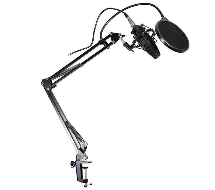 Tracer Microphone set Studio PRO Table microphone Black Mikrofons