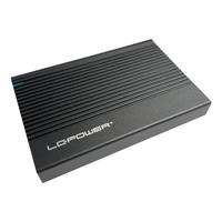 LC Power LC-25U3-C - storage enclosure - SATA 6Gb/s - USB 3.2 (Gen 2x1) cietā diska korpuss