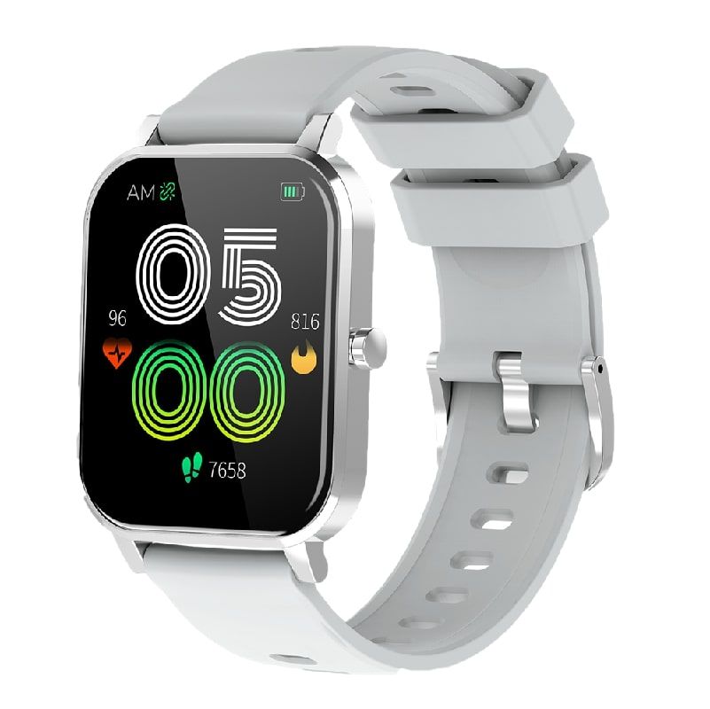 DENVER SW-181 - Intelligente Uhr mit Band - grau - Anzeige 4,3 cm (1.7) - Bluetooth (116111000390) 5706751060526 Viedais pulkstenis, smartwatch
