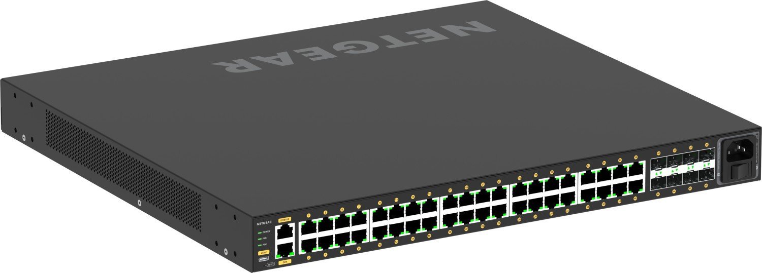 AV Line M4250-40G8XF-PoE+ - Switch - L3 - managed - 40 x 10/100/1000 (PoE+) Rūteris