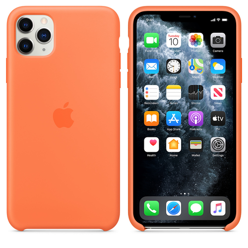 iPhone 11 Pro Max Silicone Case - Vitamin C aksesuārs