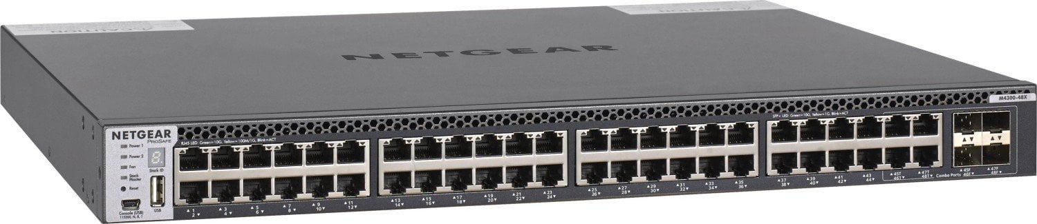 Switch NETGEAR M4300-48X XSM4348CS-100NES (48x10G) komutators