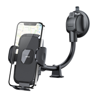 Joyroom mechanical car phone holder for air vent black (JR-ZS259) Mobilo telefonu turētāji