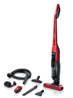 Bosch Serie 6 BCH86PET2 stick vacuum/electric broom Bagless 28 W Black, Red 4242005229949 Putekļu sūcējs