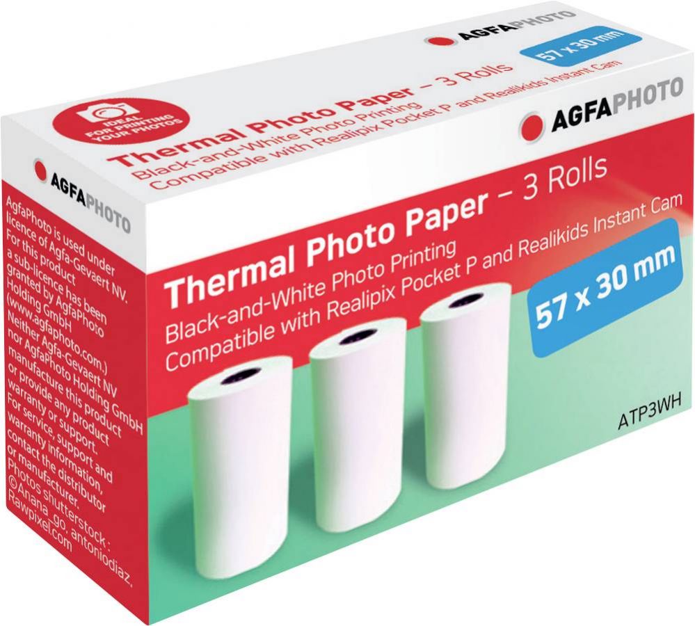 Agfaphoto                  Agfa Thermique Print Paper ATP3WH  diktafons