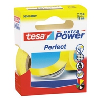 Tesa extra Power Perfect Gewebeband 2,75m 19mm gelb