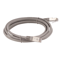 Patchcord S/FTP Alantec KKS6ASZA7.0 ( RJ45 - RJ45 kat.6A LSOH 7m Grey ) kabelis, vads