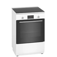 Bosch Cooker HLN39A020 Hob type Induction, Oven type Electric, White, Width 60 cm, Grilling, LED, 66 L, Depth 60 cm Plīts