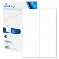 MediaRange Labels white 105x148mm, A6 200 pieces ( MRINK143 ) uzlīmju printeris
