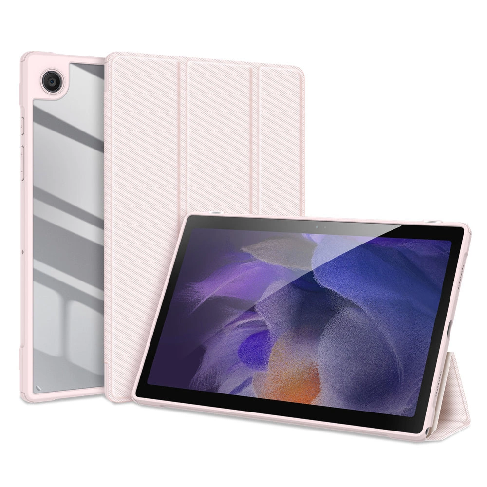 Dux Ducis Toby Rugged Flip Smart Case for Samsung Galaxy Tab A8 10.5'' 2021 Pink Dux Ducis Toby Samsung TAB A8 2021 Pink (6934913043431) planšetdatora soma