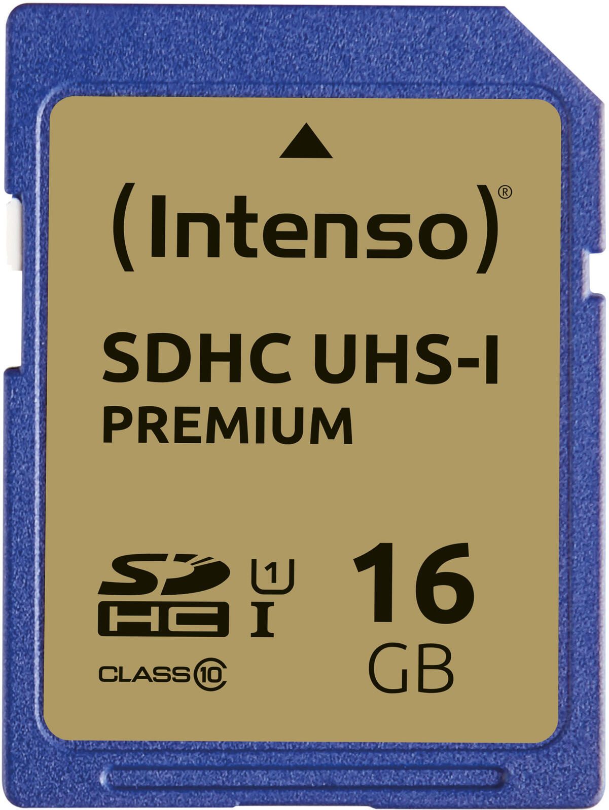 Intenso SD 16GB 10/45 Secure Digital UHS-I atmiņas karte