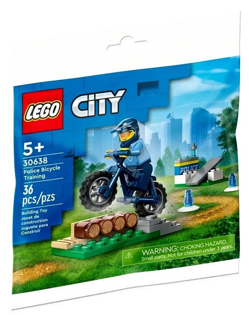 LEGO 30638 City Police Cycle Training Construction Toy bērnu rotaļlieta