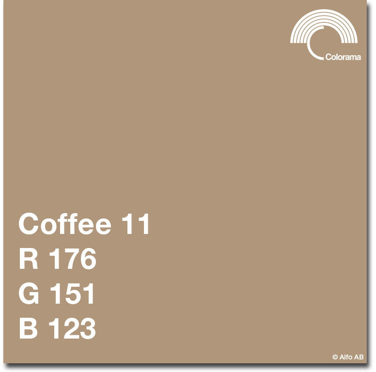 Colorama background paper 1.35x11m, coffee (511) 5060101583135 LL CO511 (887827000853) foto, video aksesuāri