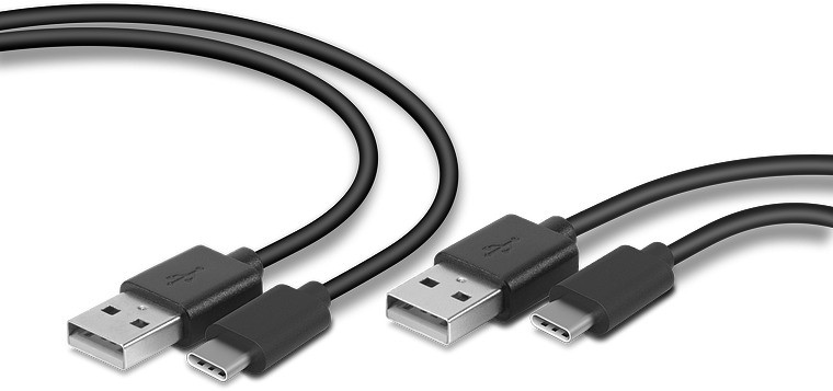 Speedlink Zestaw kabli STREAM Play & Charge do PS5 (SL-460100-BK) spēļu aksesuārs