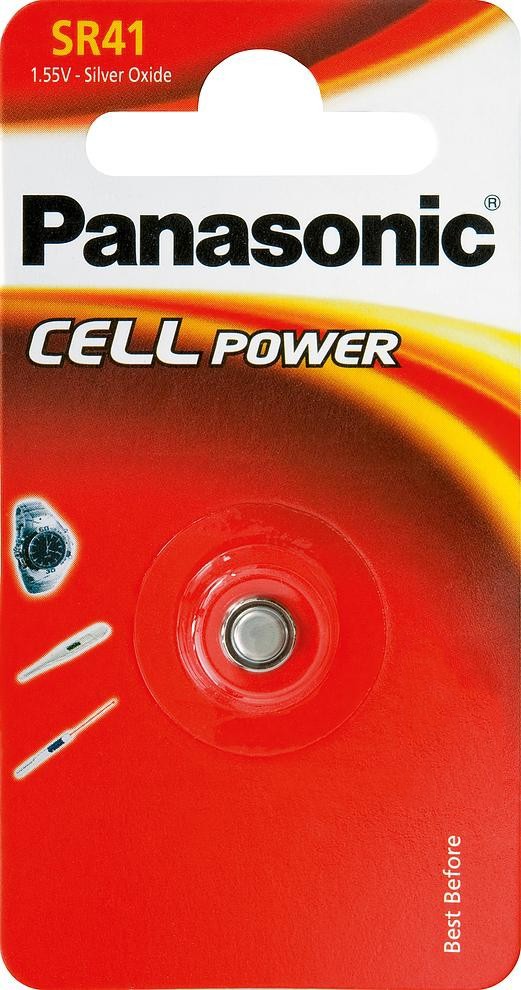 Panasonic baterija SR41SW/1B 5410853035435 SR-41EL/1BP (5410853035435) Baterija