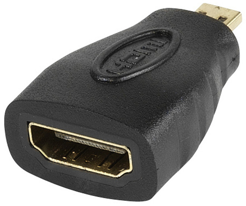 Vivanco adapteris HDMI-A - HDMI-D (47089) 4008928470895 47089 (4008928470895) kabelis, vads