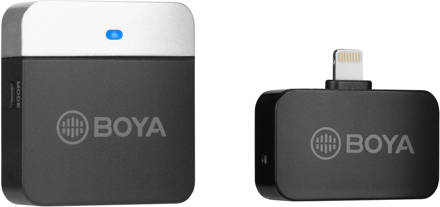 Boya BY-M1LV-D 2.4G Mini Wireless Microphone - for iOS devices Mikrofons