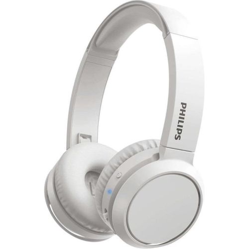 PHILIPS Wireless On-Ear Headphones TAH4205WT/00 Bluetooth®, Built-in microphone, 32mm drivers/closed-back, White austiņas